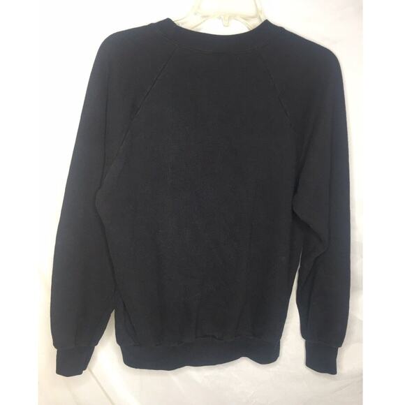 Hard Rock Cafe New Orleans Black Sweatshirt Size Large Anvil USA Made 80s 90s - Picture 3 of 6